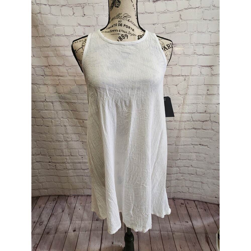 Melrose & Market Tank Mini Dress Womens XL (14/16) White Beach Cover-up